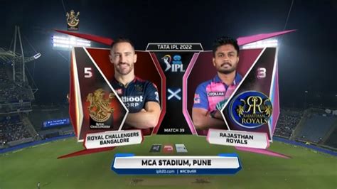 rcb match|M39: RCB vs RR – Match Highlights.